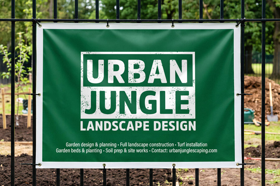 Vinyl banner