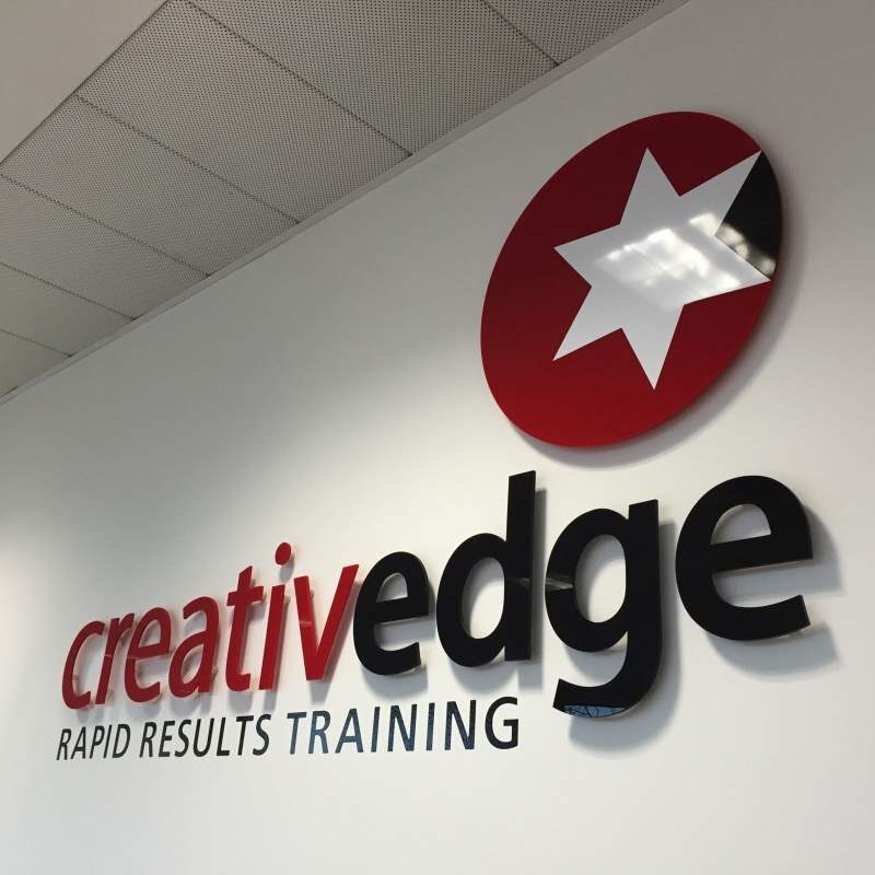 3D acrylic lettering sign