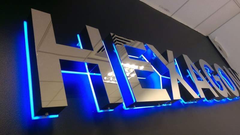 LED illuminated sign