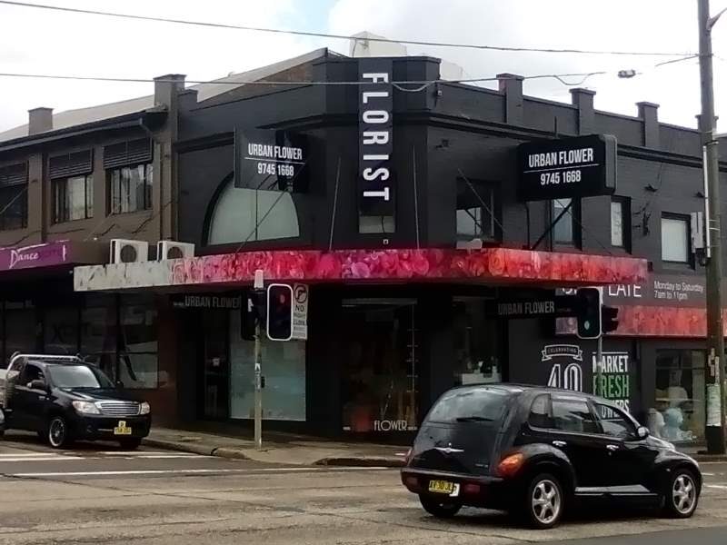 Florist shopfront signage